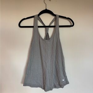 Y2K Abercrombie & Fitch Light Gray Tank Top